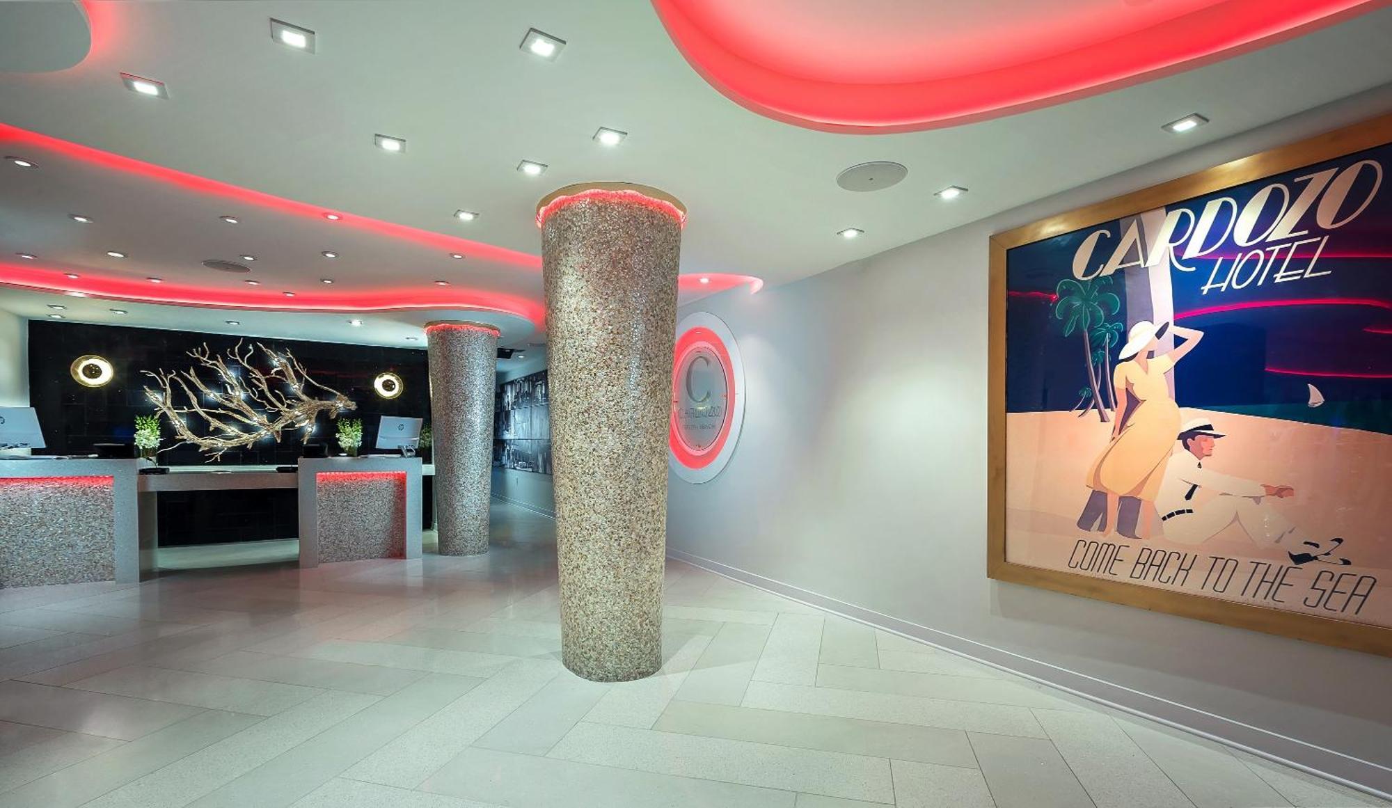 Cardozo Hotel マイアミビーチ エクステリア 写真